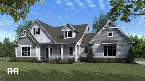 The Messina house plan, exterior view 1